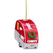 The 2025 Chiefs Annual Ornament 1443 2561 b side