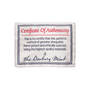 The U.S. Navy Leather Jacket, The US Navy Leather Jacket 11508 0038 c certificate