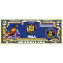 The State Bird & Flower Enhanced $2 Bill Collection, State Bird and Flower Enhanced $2 Bill Collection 11346 0026 a Wisconsin
