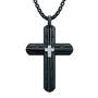 Black Ice Diamond Cross For My Son, Black Ice Diamond Cross For My Son 10710 0018 b front