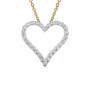 The LuxDiamond Open Heart Pendant 11674 0010 a main