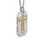 Personalized Two-in-One Diamond Cross Pendant, Personalized Two in One Diamond Cross Pendant 12049 0016 f leftside