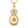 Genuine Birthstone Drop Pendant, Genuine Birthstone Drop Pendant 2273 001 4 11