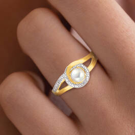 October Birthstone Diamond Swirl Ring 11760 0106 m model