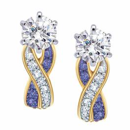 Birthstone Swirl Earrings 5361 014 3 2