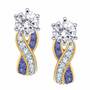 Birthstone Swirl Earrings, Birthstone Swirl Earrings 5361 014 3 2
