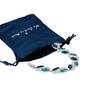 The Blue Wave Crystal Bracelet, The Blue Wave Crystal Bracelet 11846 0013 m gift pouch