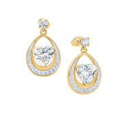 Heart to Heart Journey Pendant with FREE Matching Earrings 10685 0035 c earring