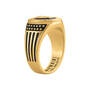 Land of the Free Veteran Diamond Ring with FREE Collectible Challenge Coin 12513 0013 c angle