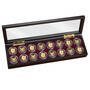 The Ruthenium and 24kt Gold Enhanced Morgan Silver Dollar Collection, Morgan Ruthenium Gold Collection 1798 0053 c display
