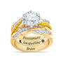Birthstone & Zodiac Ring Set, Birthstone Zodiac Ring Set 6740 0044 k november