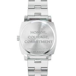 Personalized Custom Crafted US Navy Diamond Watch 12409 0028 b back