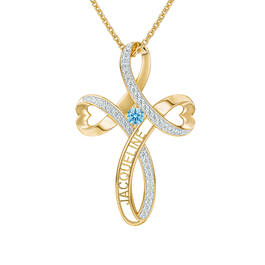 Blessed Genuine Cross Pendant 12467 0019 l december
