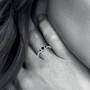 Midnight Spell Black Diamond Trio Ring, Midnight Spell Black Diamond Trio Ring 11148 0018 m model