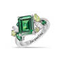 True Colors Seven Carat Birthstone Ring, Personalized True Colors Seven Carat Birthstone Ring 11843 0016 e may