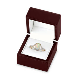 Opal Embrace 14kt Gold Diamond Ring 12291 0011 g giftbox