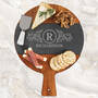 The Personalized Family Serving Board, The Personalized Acacia Slate Serving Board 10749 0013 b board