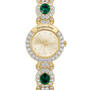 Sweet Moments Birthstone Bracelet Watch, Sweet Moments Birthstone Bracelet Watch 11444 0019 e may