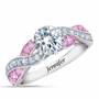 Birthstone Swirl Personalized Ring, Birthstone Swirl Ring 6366 001 3 6
