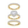 Love Everlasting Stackable Ring Set, Love Everlasting Stackable Ring Set 2449 0062 d separated