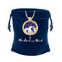 Forge Through the Waves Son Diamond Pendant, Forge Through the Waves Son Diamond Pendant 10651 0019 g gift pouch
