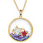 Year of Cheer Floating Crystal Pendants, Year of Cheer Floating Crystal Pendants 1553 0025 f july