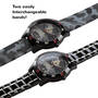 U.S. Marine Corps Camouflage Watch, Military Camo Watch 6986 0021 b strap