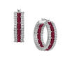 The Birthstone Eternity Earrings, The Birthstone Eternity Earrings 11200 0021 g july