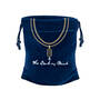 Black Onyx Pendant with FREE 22" Curb Link Chain, Black Onyx Pendant with FREE 22 Curb Link Chain 12571 0012 g giftpouch