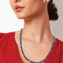 From Darkness Comes Light Black Pearl Necklace and FREE Earrings 11785 0024 m model