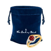 January Birthstone Diamond Swirl Ring 11760 0015 g giftpouch