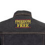 Freedom Isn't Free Denim Jacket, Freedom Isnt Free Mens Denim Jacket 10428 0011 b back