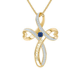 Blessed Genuine Cross Pendant 12467 0019 i september