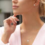Diamond Dewdrop Pearl Necklace & Earring Set, Diamond Dewdrop Pearl Necklace Earring Set 12214 0015 m model