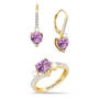 Birthstone Sweetheart Ring with FREE Matching Earrings, Birthstone Sweetheart Ring with FREE Matching Earrings 11763 0012 f june