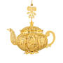 2025 Gold Ornament Collection, 2025 Gold Ornament Collection 12034 0054 l teapot