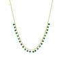 Pearl & Simulated Emerald Jewelry Set, Pearl Simulated Emerald Jewelry Set 11142 1376 d necklace