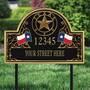 The Texas Personalized Address Plaque, The Texas Personalized Address Plaque 1073 001 8 2
