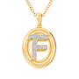 Diamond Initial Pendant, Diamond Initial Pendant 1250 0054 f pendant