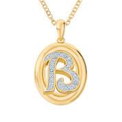 Diamond Initial Pendant 1250 0054 b pendant
