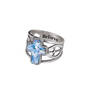 Pieces of Jerusalem Roman Glass Cross Ring, Pieces of Jerusalem Roman Glass Cross Ring 12068 0012 b ring