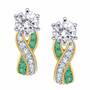 Birthstone Swirl Earrings, Birthstone Swirl Earrings 5361 014 3 5