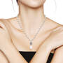 “The Wanderer" Pearl Necklace, The Wanderer Pearl Necklace 6742 0018 m model