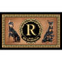 The Personalized Dog Accent Rug, The Dog Accent Rug 6859 0033 a Miniature Pinscher