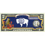 The State Bird & Flower Enhanced $2 Bill Collection, State Bird and Flower Enhanced $2 Bill Collection 11346 0026 a Wyoming