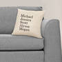 The Personalized Family Names Throw Pillow, The Personalized First Name Pillow 10209 0024 m room