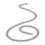 The Icon Curb Link Chain with FREE Matching Bracelet, The Icon Mens Curb Link Chain Bracelet Set 11459 0011 d open chain
