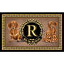 The Personalized Dog Accent Rug, The Dog Accent Rug 6859 0033 a Dachshund Red