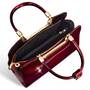 Ruby Red Genuine Leather Handbag, Ruby Red Genuine Leather Handbag 5619 001 0 2
