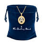 Diamond Initial Pendant, Diamond Initial Pendant 1250 0054 z1 gift pouch